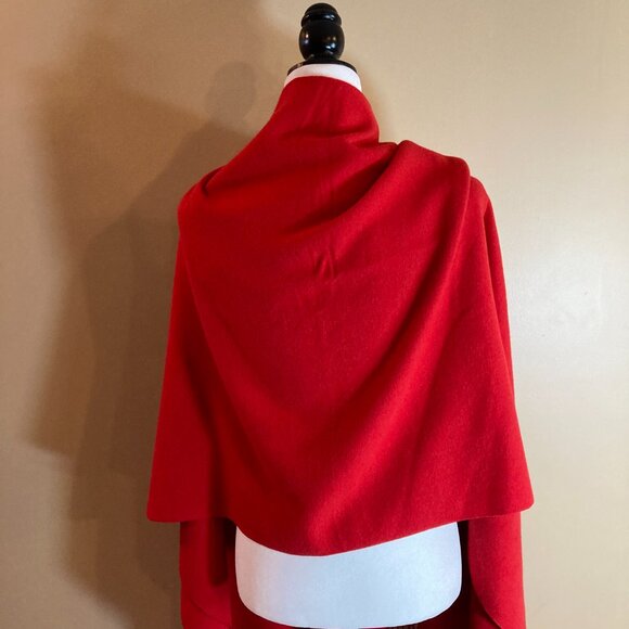 #137 Etereo Wrap, Red, One Size - Picture 3 of 5